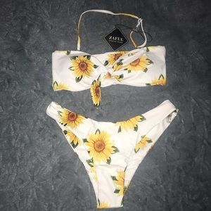 ZAFUL sunflower swim